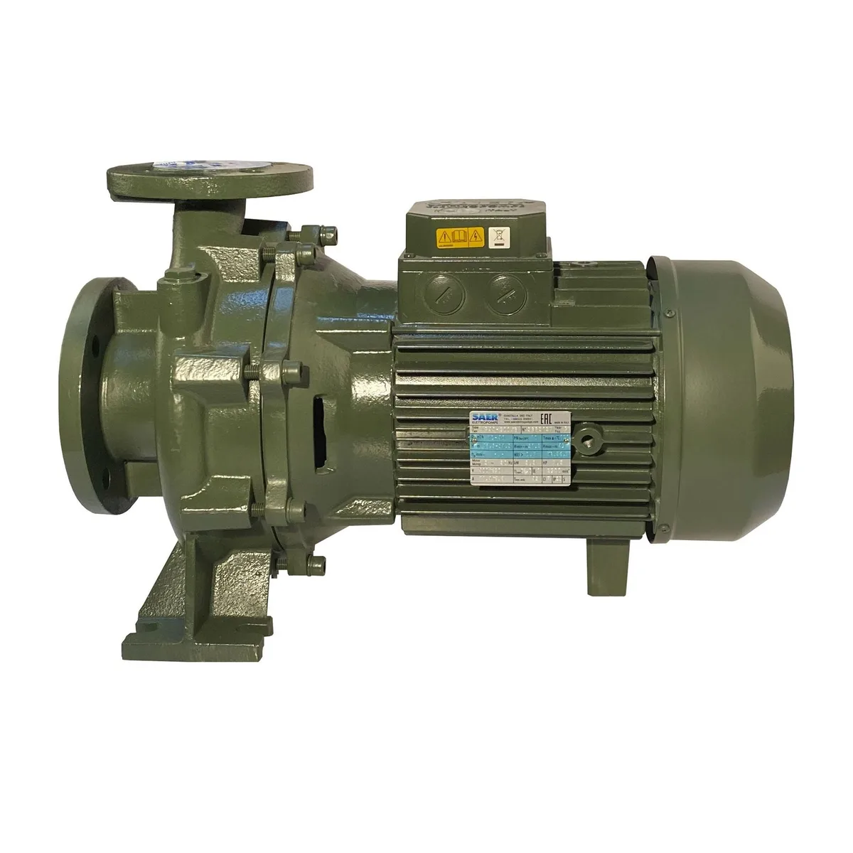 Насос моноблочний IR 40-200B 5,5 кВт (48.8 м3/год, 40 м), SAER