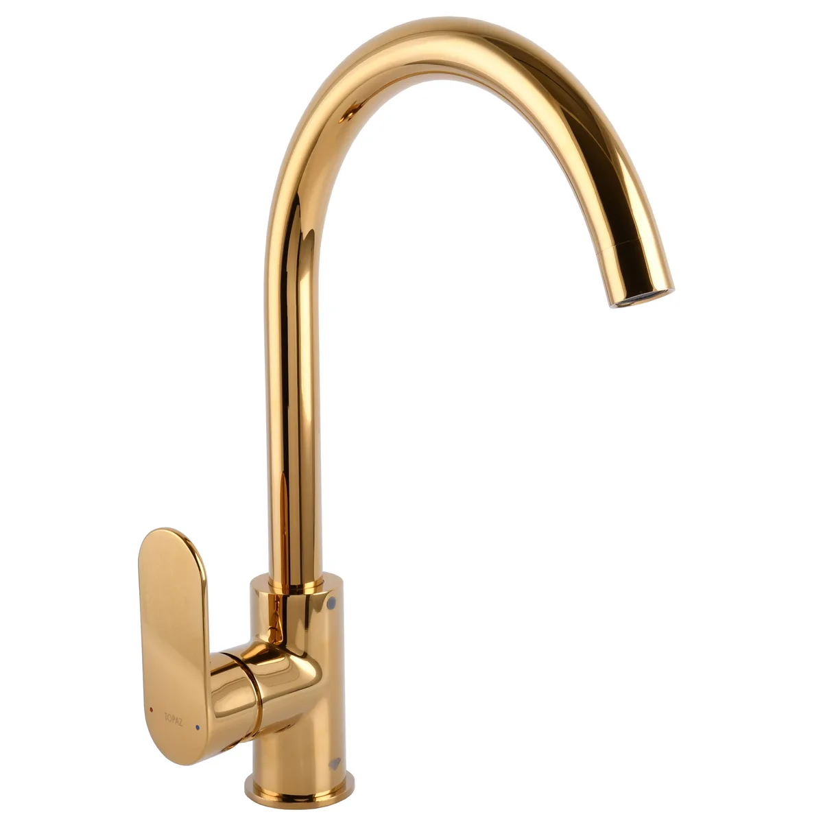 Змішувач для кухні BARTS TB 07403-H36-AU боковий S- D35 шланги 45 см золото PVD, TOPAZ