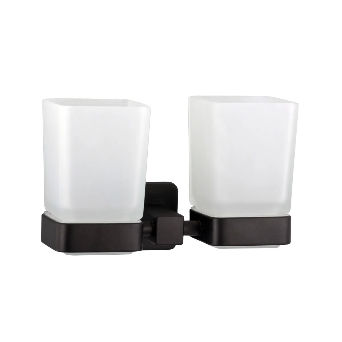 Склянка подвійна BQ9428 чорний матовий SUS304, Globus Lux