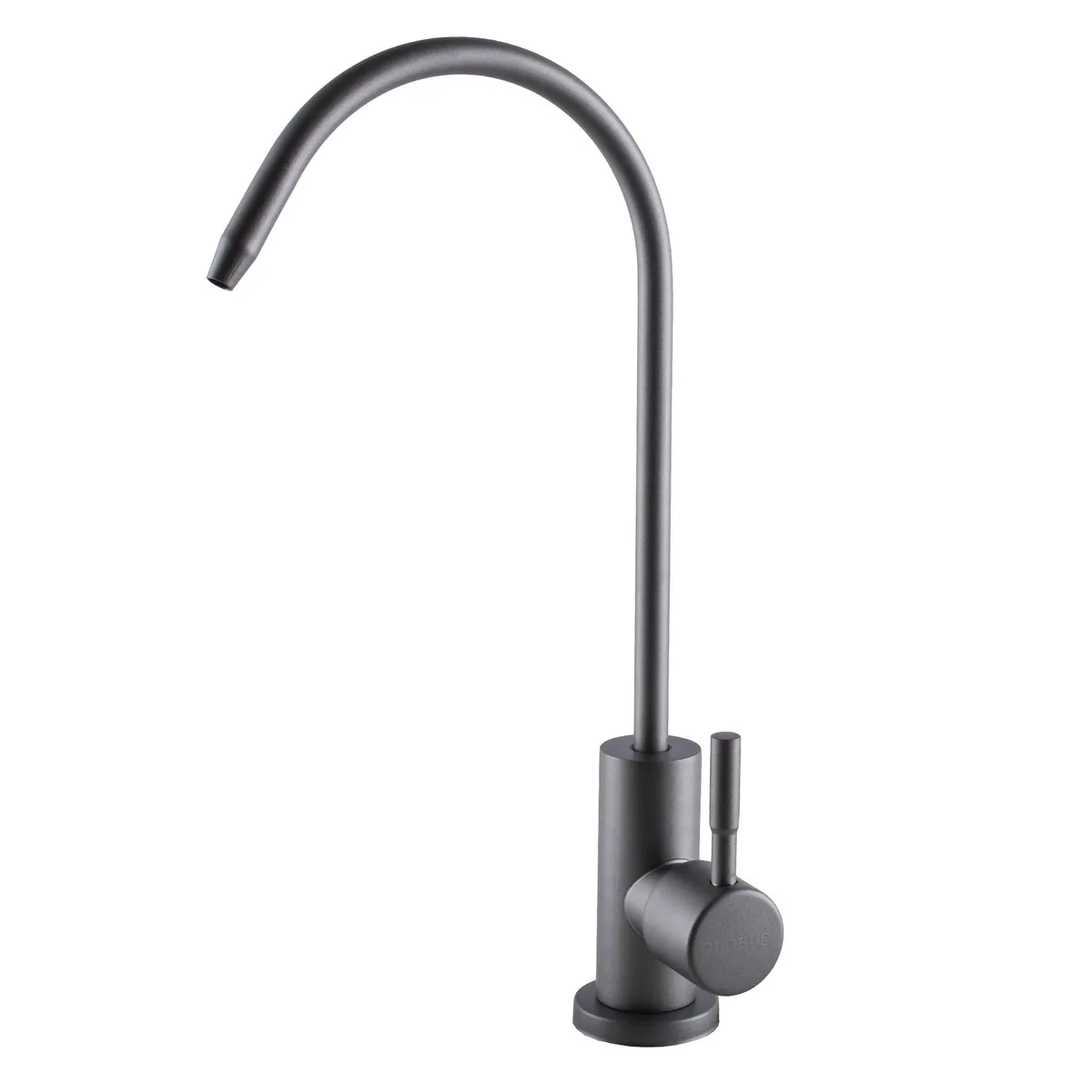 Кран для зворотнього осмосу ALPEN SBT1-55M-GP моно Графіт, Нержавійка з Quick Fitting, Globus Lux