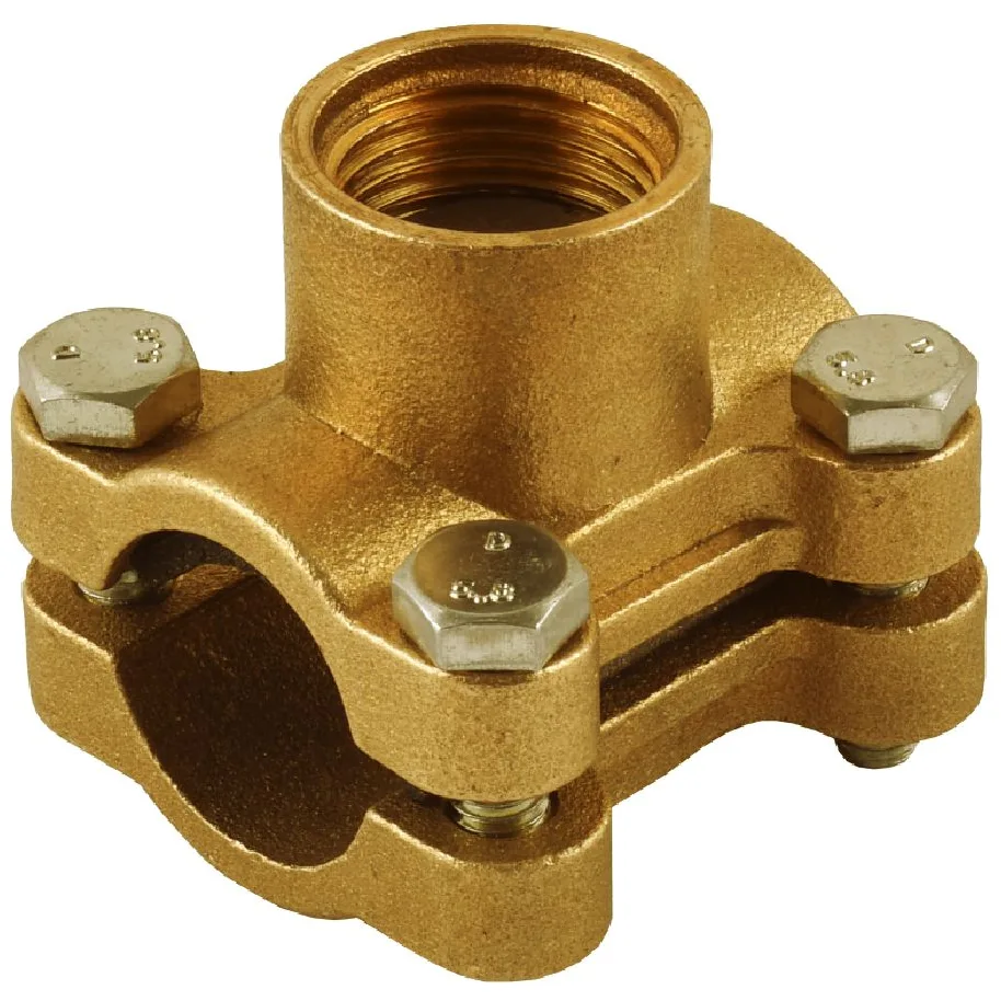Врізання в трубу 1/2″(Ø21 мм)х1/2″В латунне посилене Б3801А
