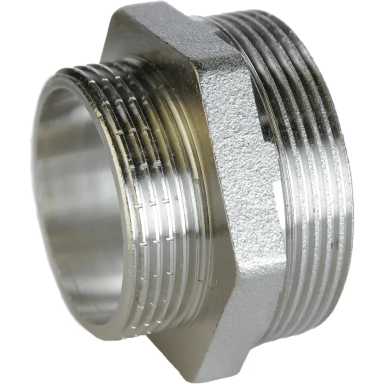 Ніпель редукційний 1 1/2″х1 1/4″ЗЗ нікельований А0522А(нк)