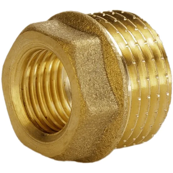 Футорка 1/2″х1/4″ЗВ латунна (манометр) А0723А