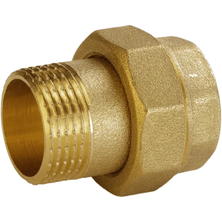 Згін американка пряма 1/2″ВЗ латунна Б0809А
