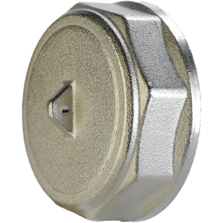 Заглушка 1 1/2″В нікельована під пломбу А1011Ако(нк)