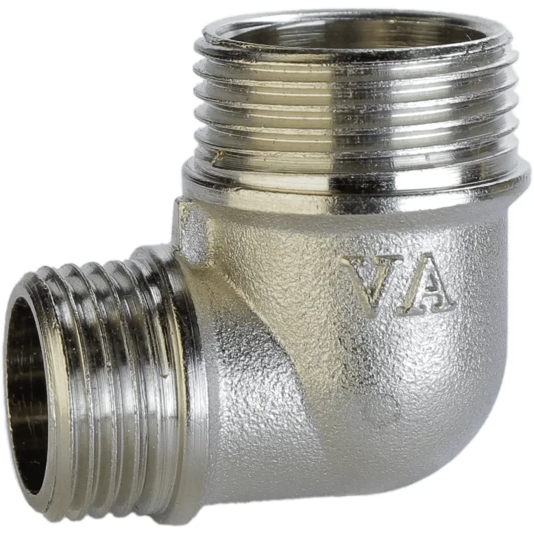 Кутник редукційний 3/4″х1/2″ЗЗ нікельований А0105А(нк)