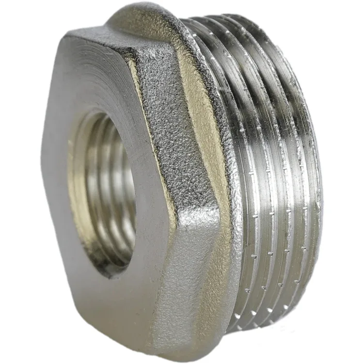 Футорка 1 1/4″х 1/2″ЗВ нікельована А0710А(нк)