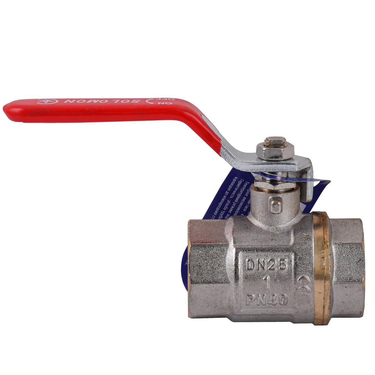 Кран кульовий прямий 1″ ВВ КР PN40 В1001, SOLOMON