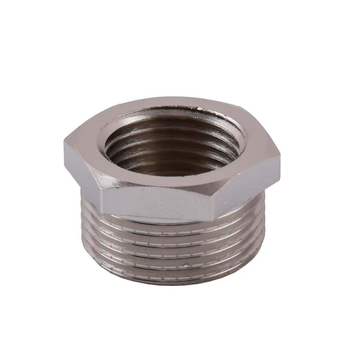 Футорка перехідна 3/4″х 1/2″ Нікель 8209 ЗВ N, SOLOMON