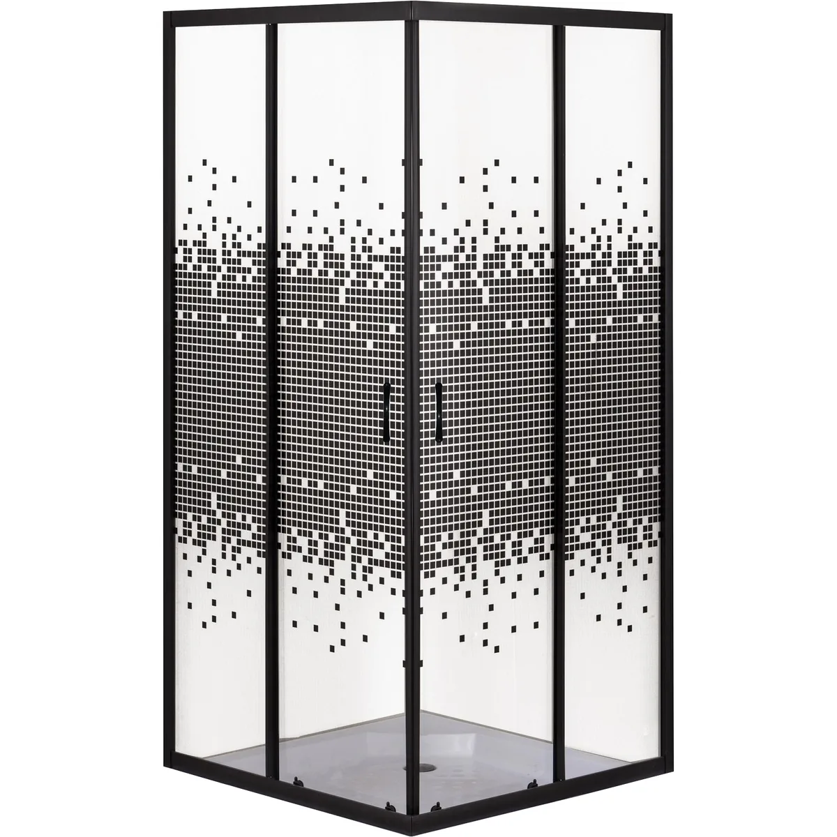 Душова кабіна квадратна без піддона ODRA N90TB.Mosaic (1 уп.), BRAVO