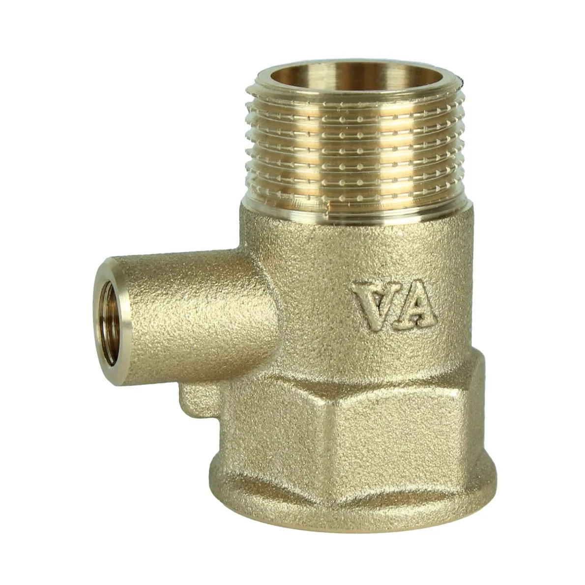 Трійник редукційний 3/4″х М10×3/4″ВВЗ латунний (термодатчик) А0203А