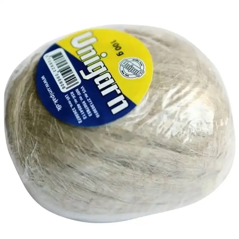 Пакля, льон сантехнічний Unigarn 100g (моток), UNIPAK