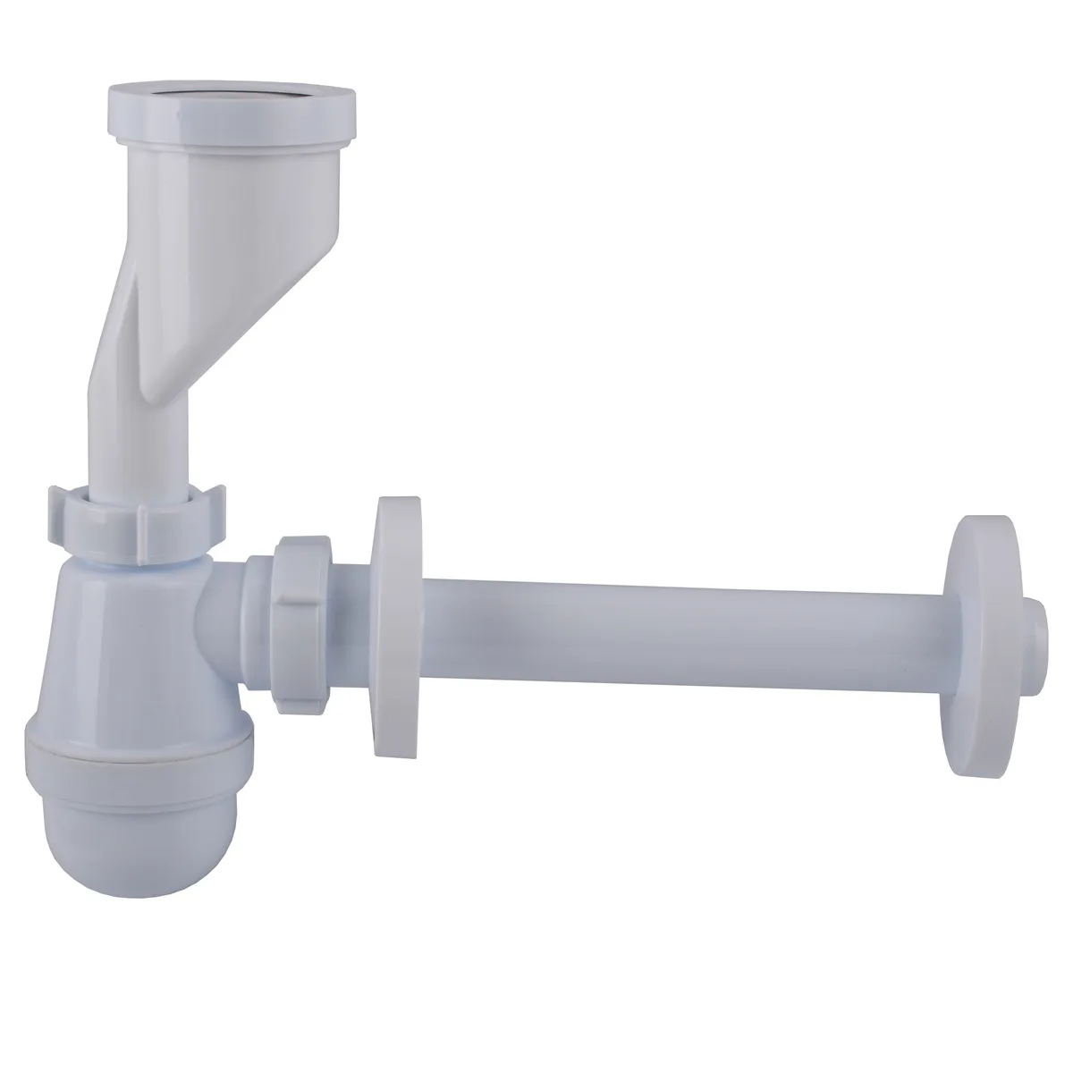 Сифон для пісуара з трубкою 40/32×200, розетками 32 та 40 OPTI 19708, OPTIMUM
