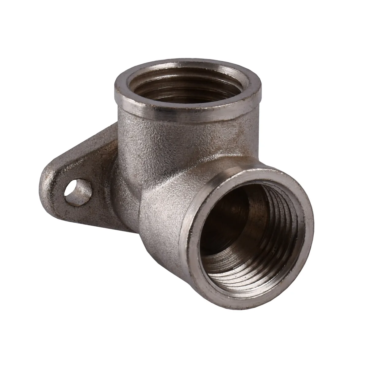 Кутник 1/2″ Нікель ВВ 8221 монтажний N, SOLOMON