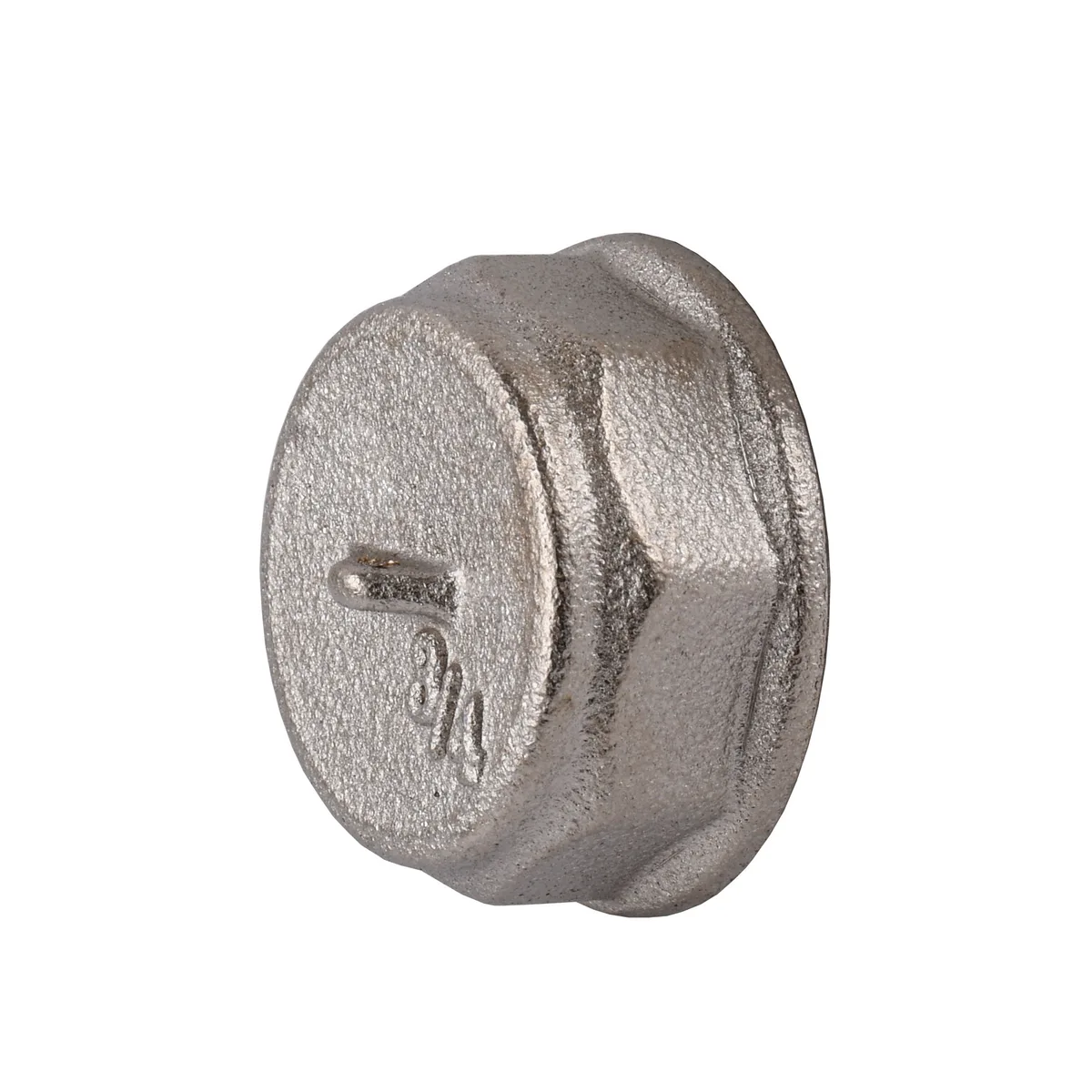 Заглушка 3/4″В нікельована під пломбу NC401P OPTIMUM