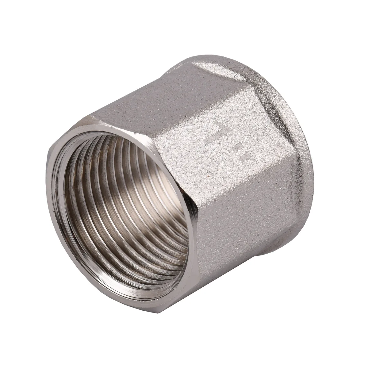 Муфта 1″ВВ нікельована восьмигранна NM551O OPTIMUM