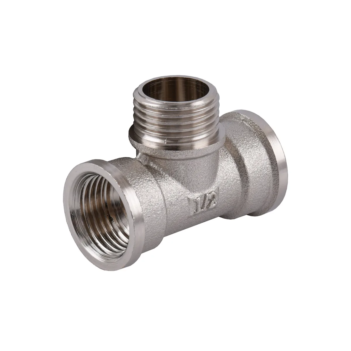Трійник 1/2″ВЗВ нікельований NT336S OPTIMUM