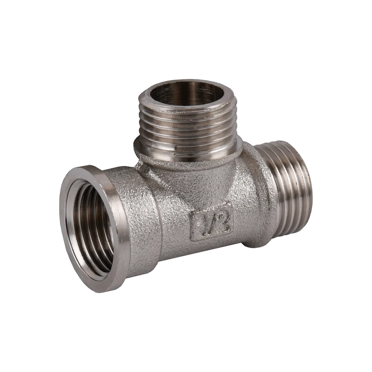 Трійник 1/2″ВЗЗ нікельований NT335S OPTIMUM