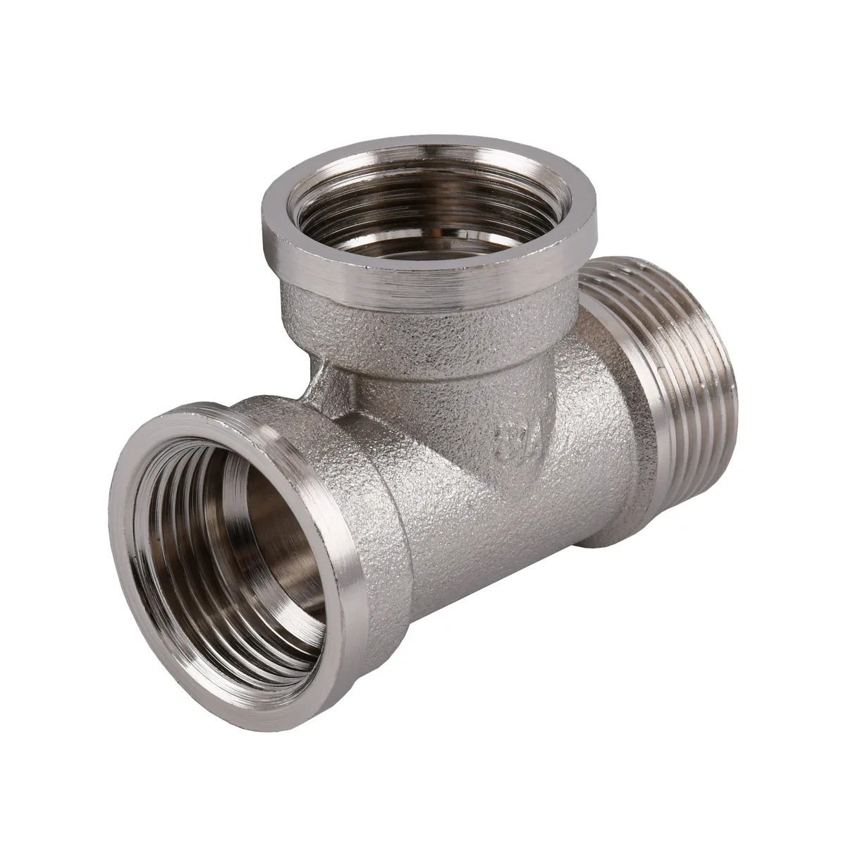 Трійник 3/4″ВВЗ нікельований NT444S OPTIMUM