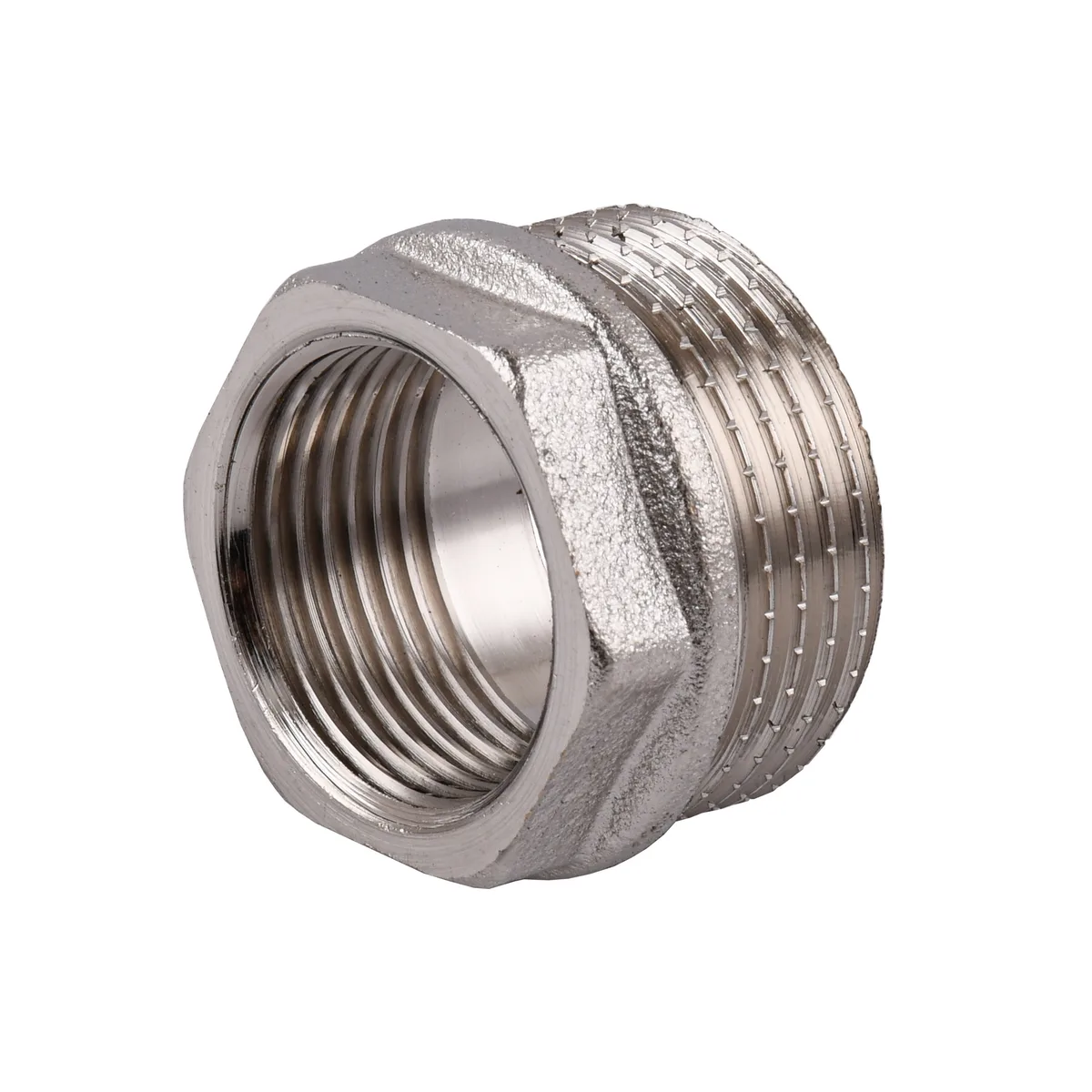 Футорка 1″х3/4″ЗВ нікельована NF543S OPTIMUM
