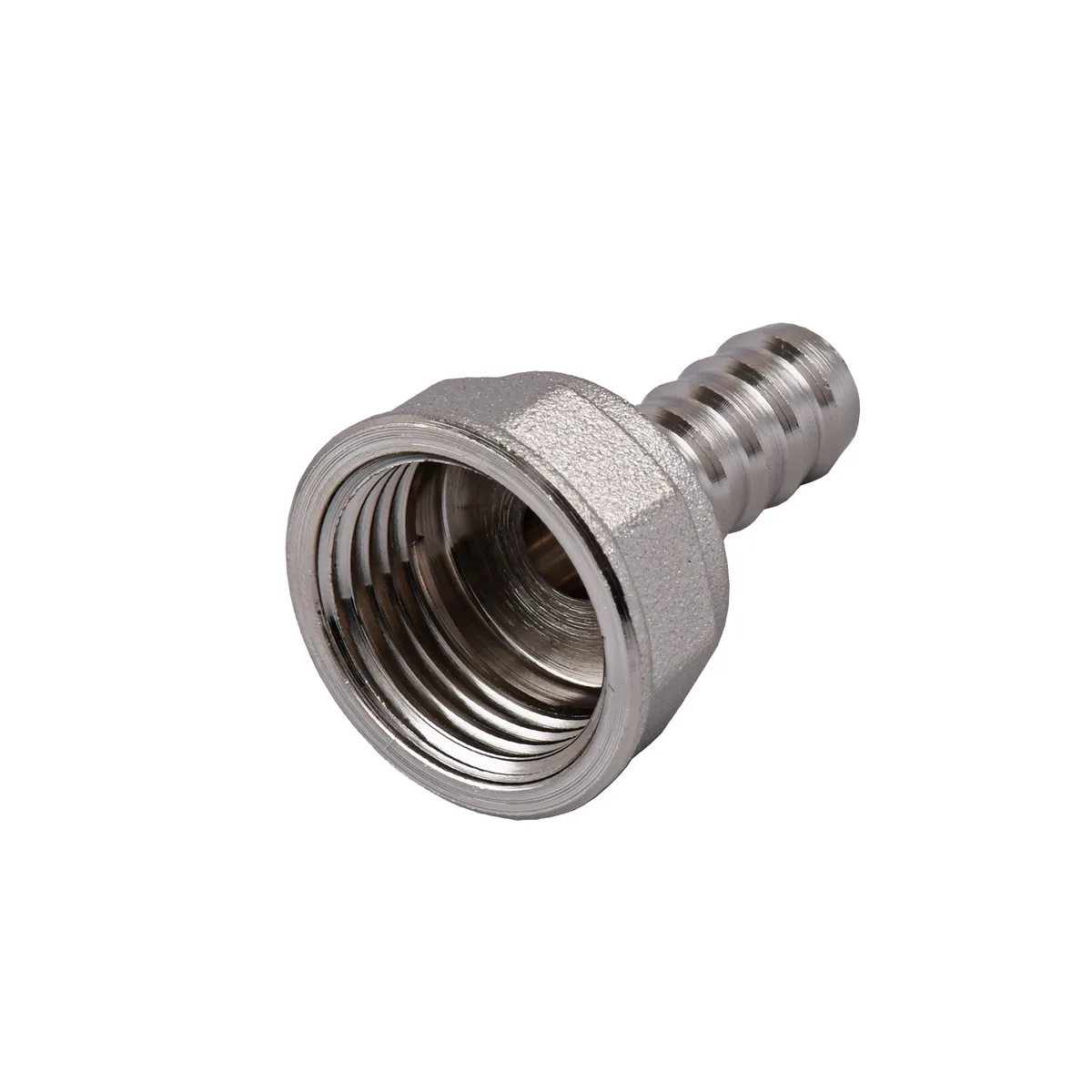Штуцер 1/2″В 10 мм нікельований NU3E1S OPTIMUM