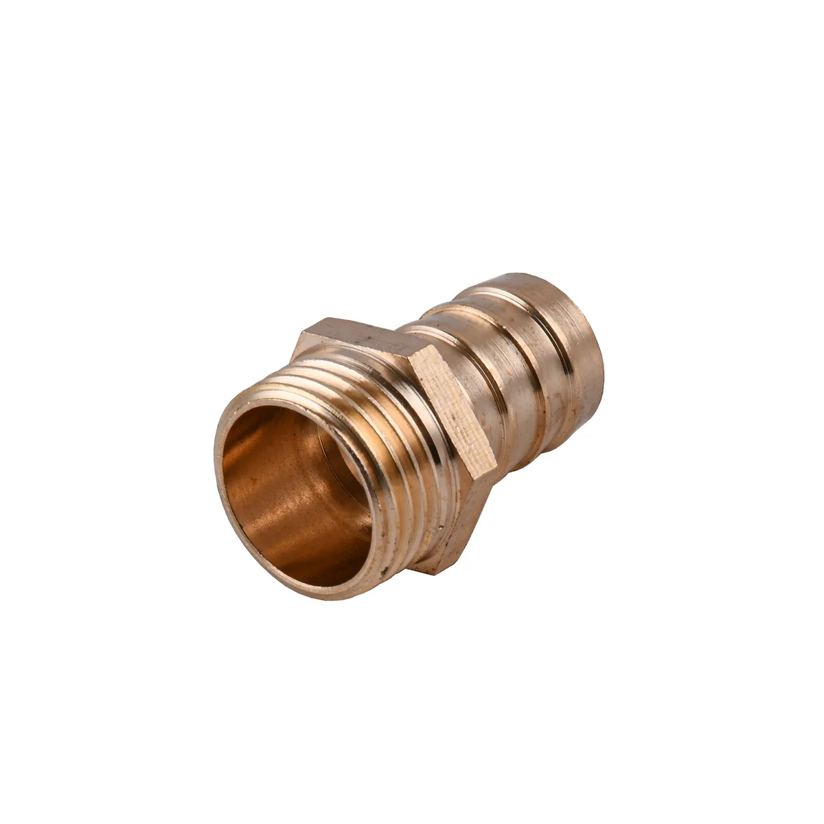 Штуцер 1/2″З 16 мм латунний LU3H2S OPTIMUM