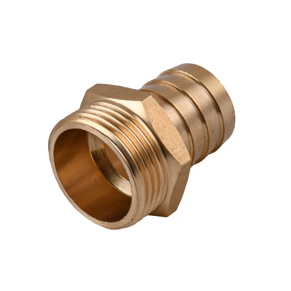 Штуцер 3/4″З 20 мм латунний LU4J2S OPTIMUM