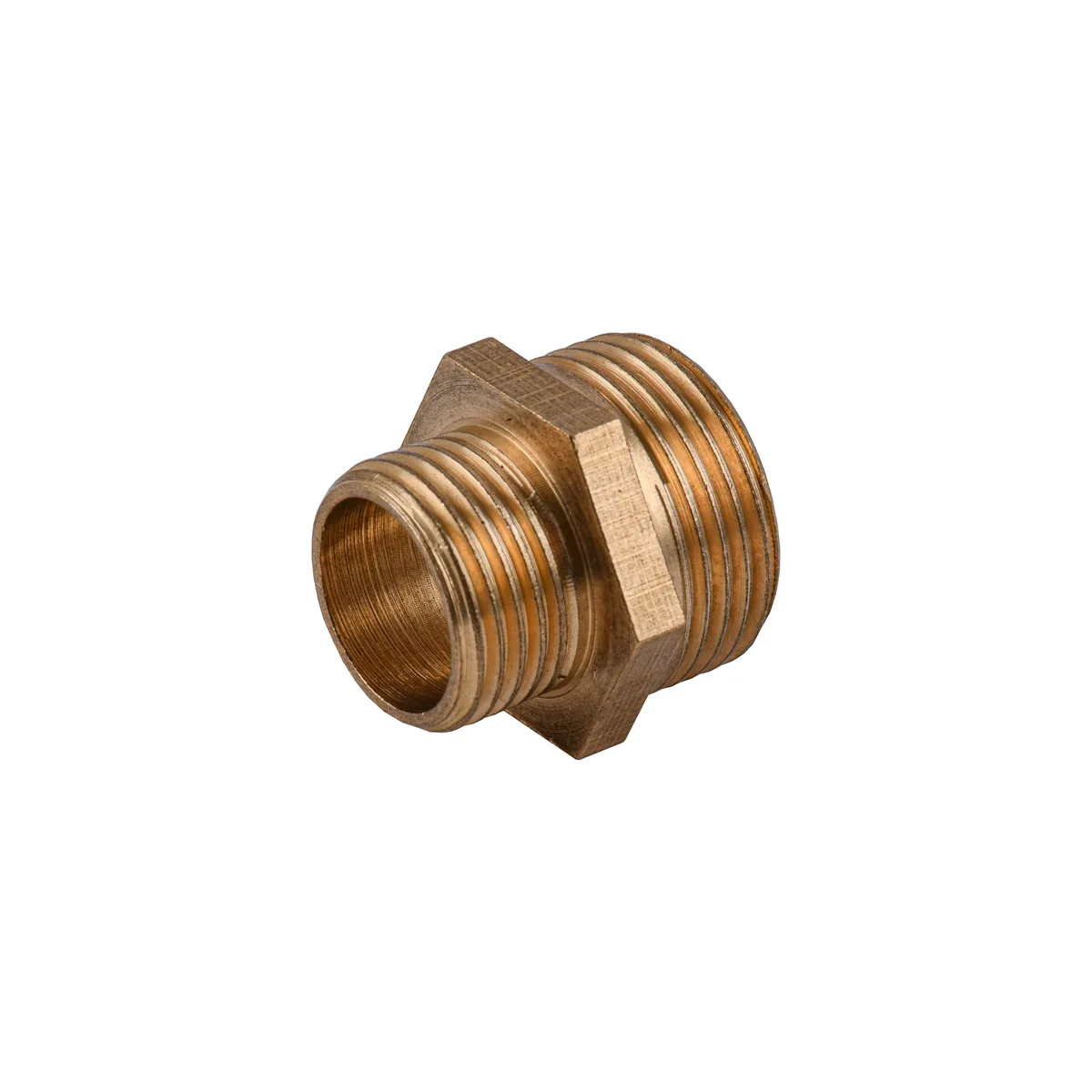 Ніпель редукційний 3/4″х1/2″ЗЗ латунний LN432S OPTIMUM