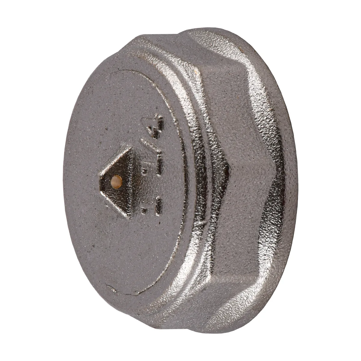 Заглушка 1 1/4″В нікельована під пломбу-NC601P OPTIMUM