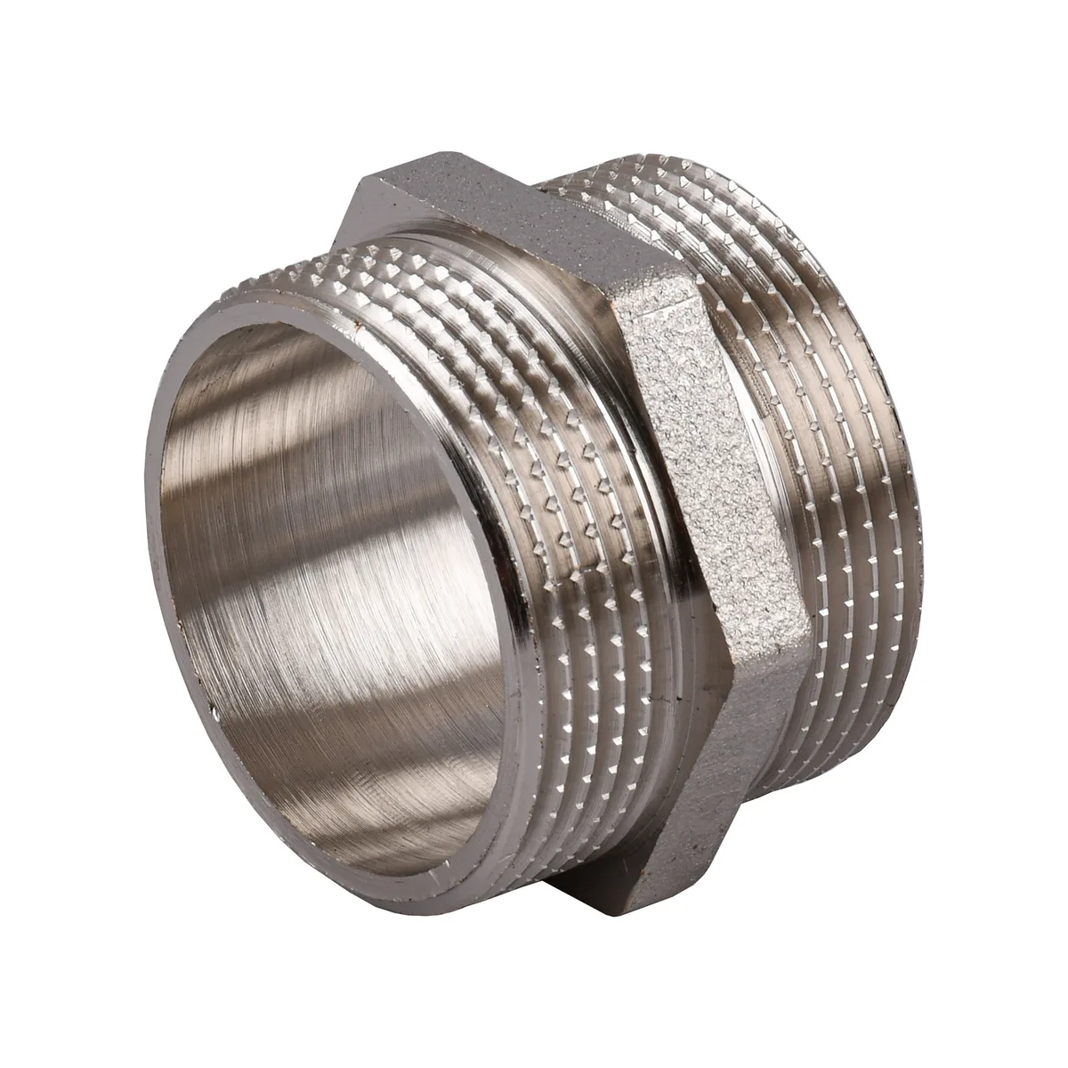 Ніпель 1 1/2″ЗЗ нікельований NN772S OPTIMUM
