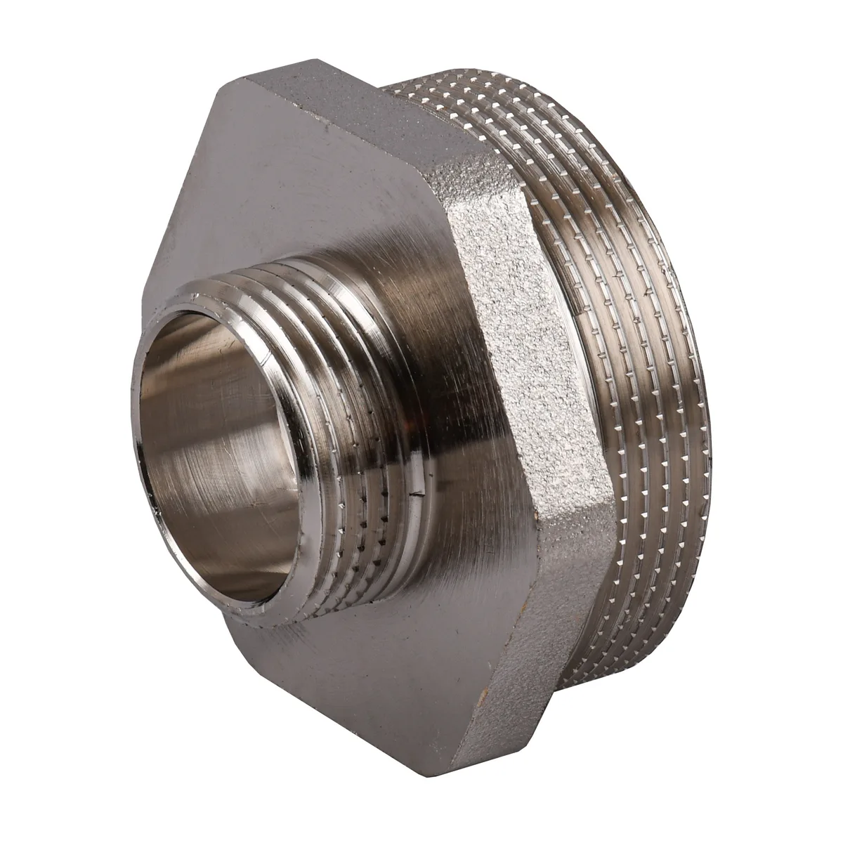 Ніпель редукційний 2″х1″ЗЗ нікельований NN852S OPTIMUM