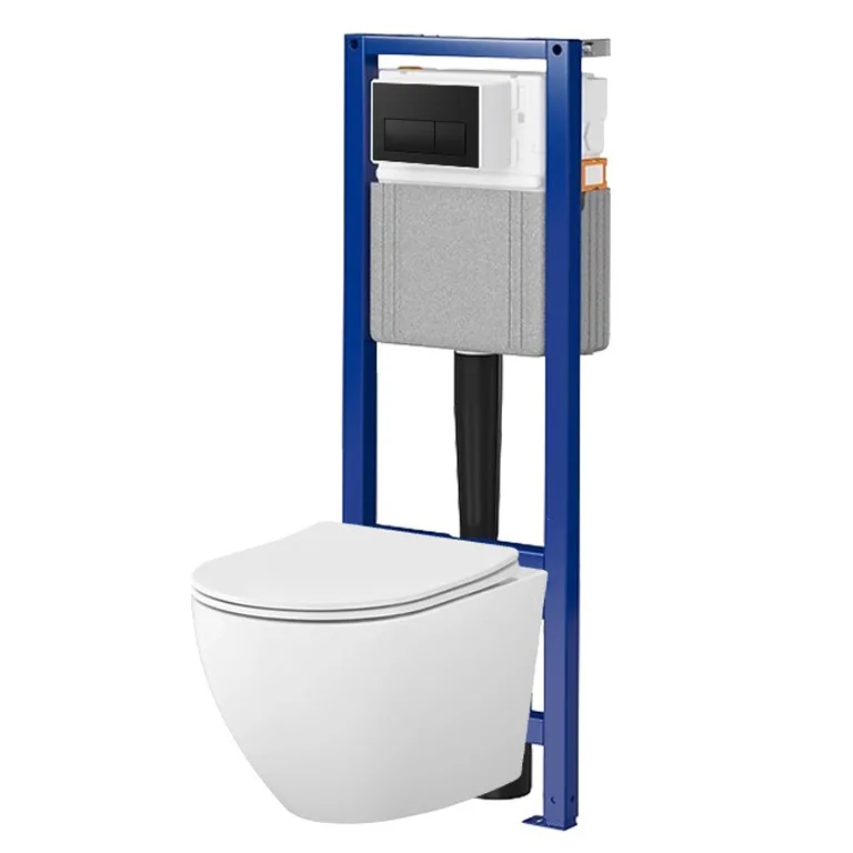 Комплект С677 Інсталяція SYSTEM 40 Механ+ DESSE VORTEX з дюр сид LIFT+ кнопка PRESTO II чорна мат