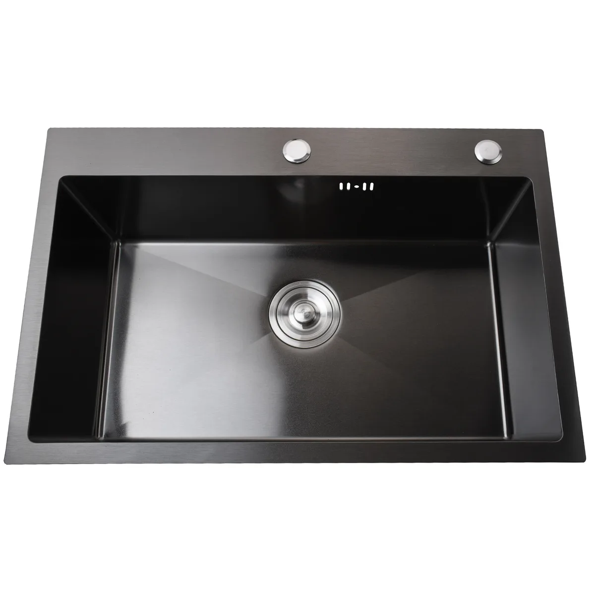Мийка кухонна 3mm 680×450 Графіт 6845HG, Прямокутна, Mira