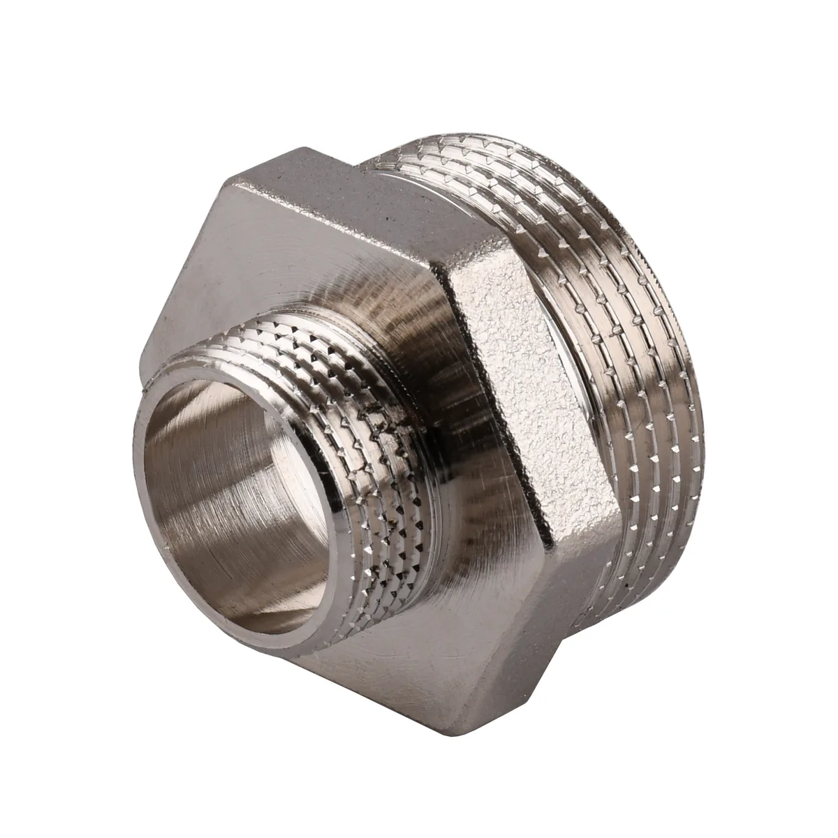 Ніпель редукційний 1 1/4″х 3/4″ЗЗ нікельований NN642S OPTIMUM