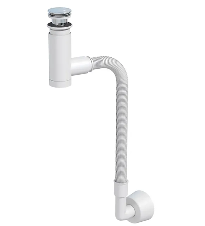 Сифон для у-ника Easy Clean телескопічний d 40/32 з гофрою, Prevex