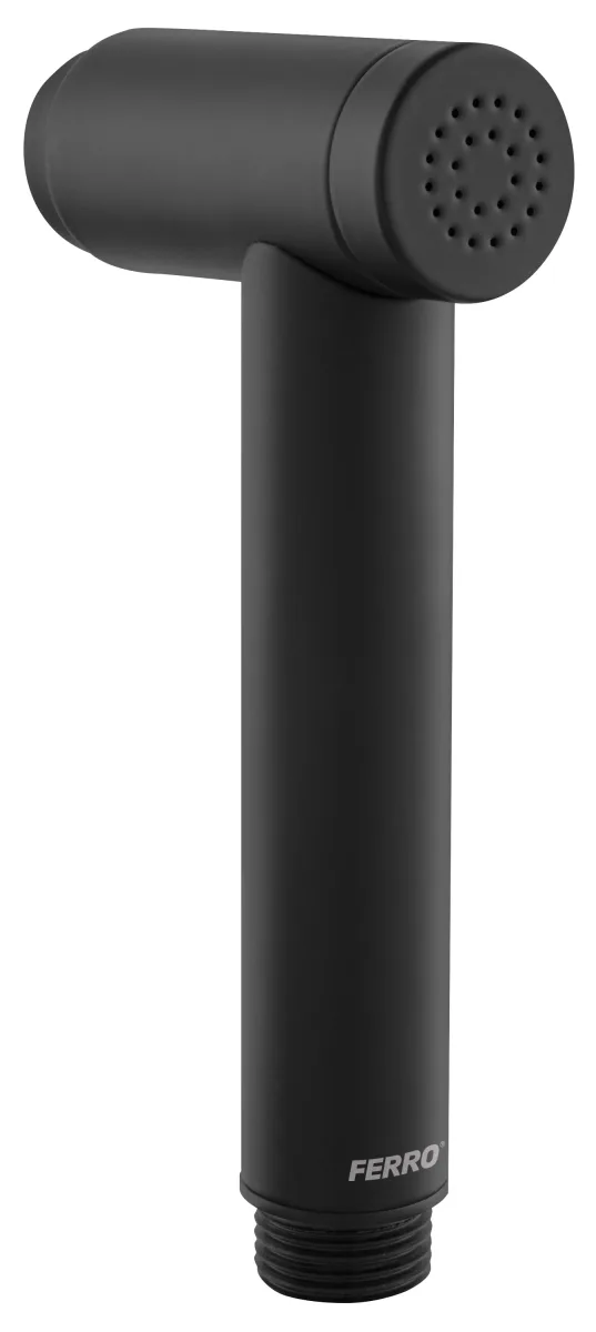 Лійка душова біде 1-F Rollo, Чорна, Ferro