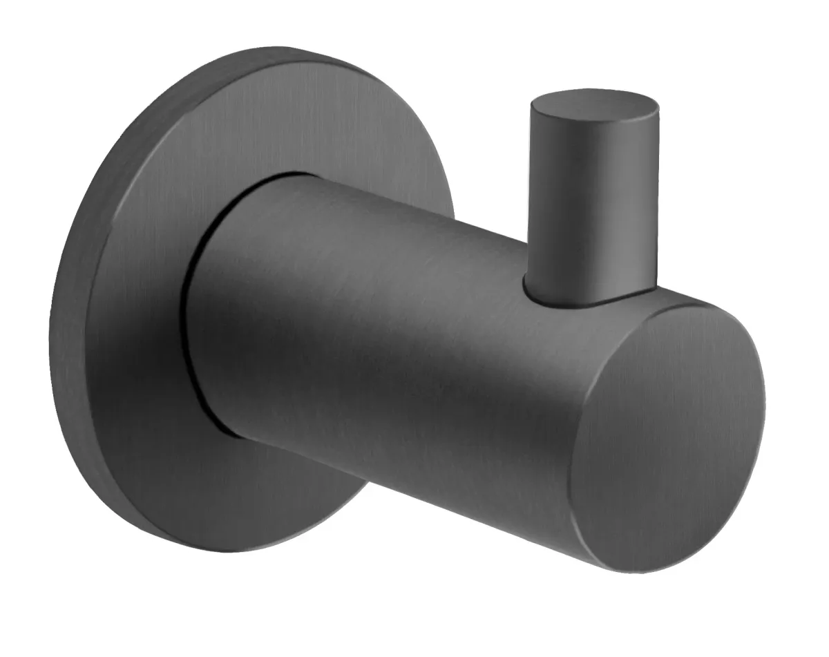 Smile гачок одинарний gun metal, Ferro