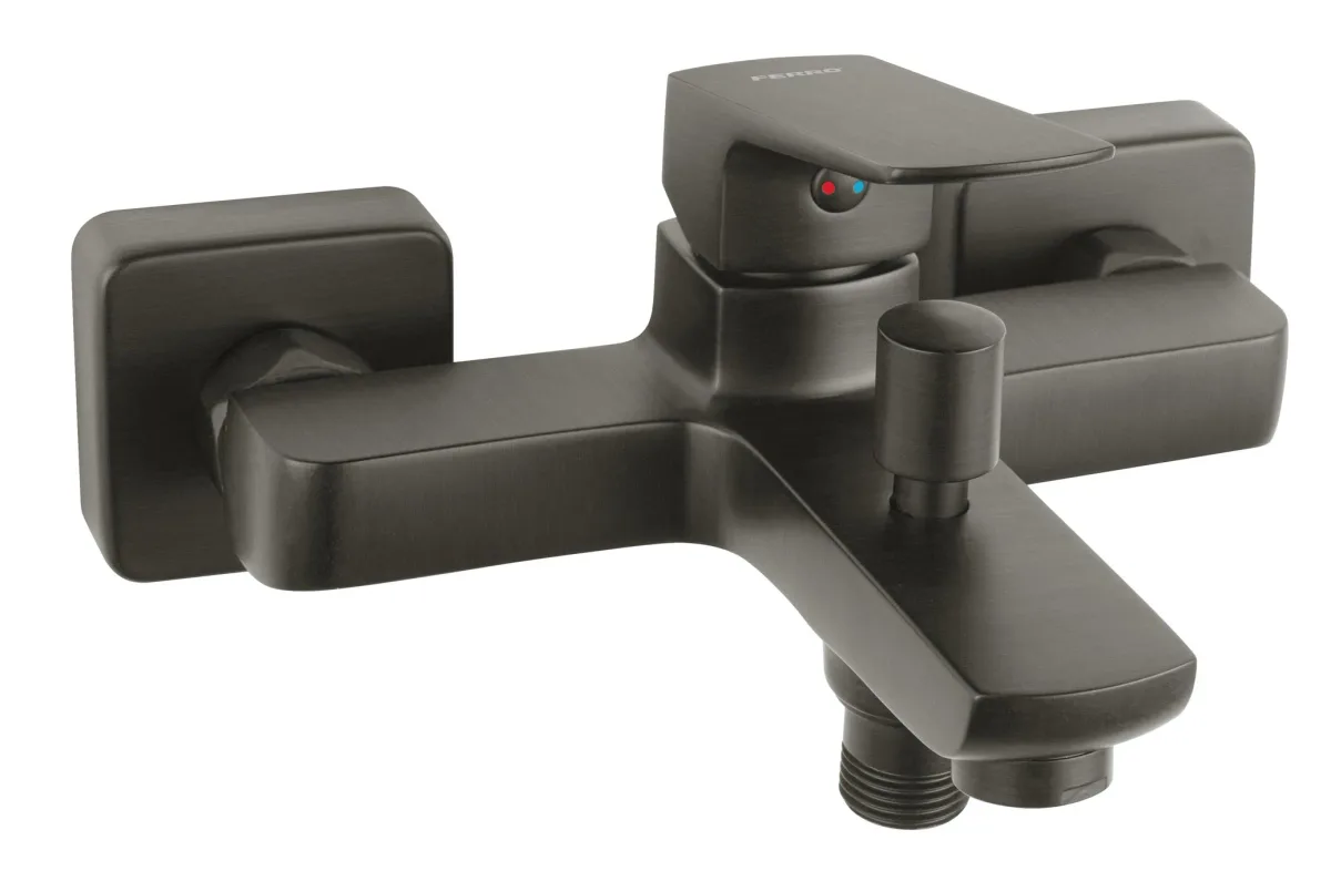 Змішувач для ванни gun metal Vitto Verdeline, Ferro