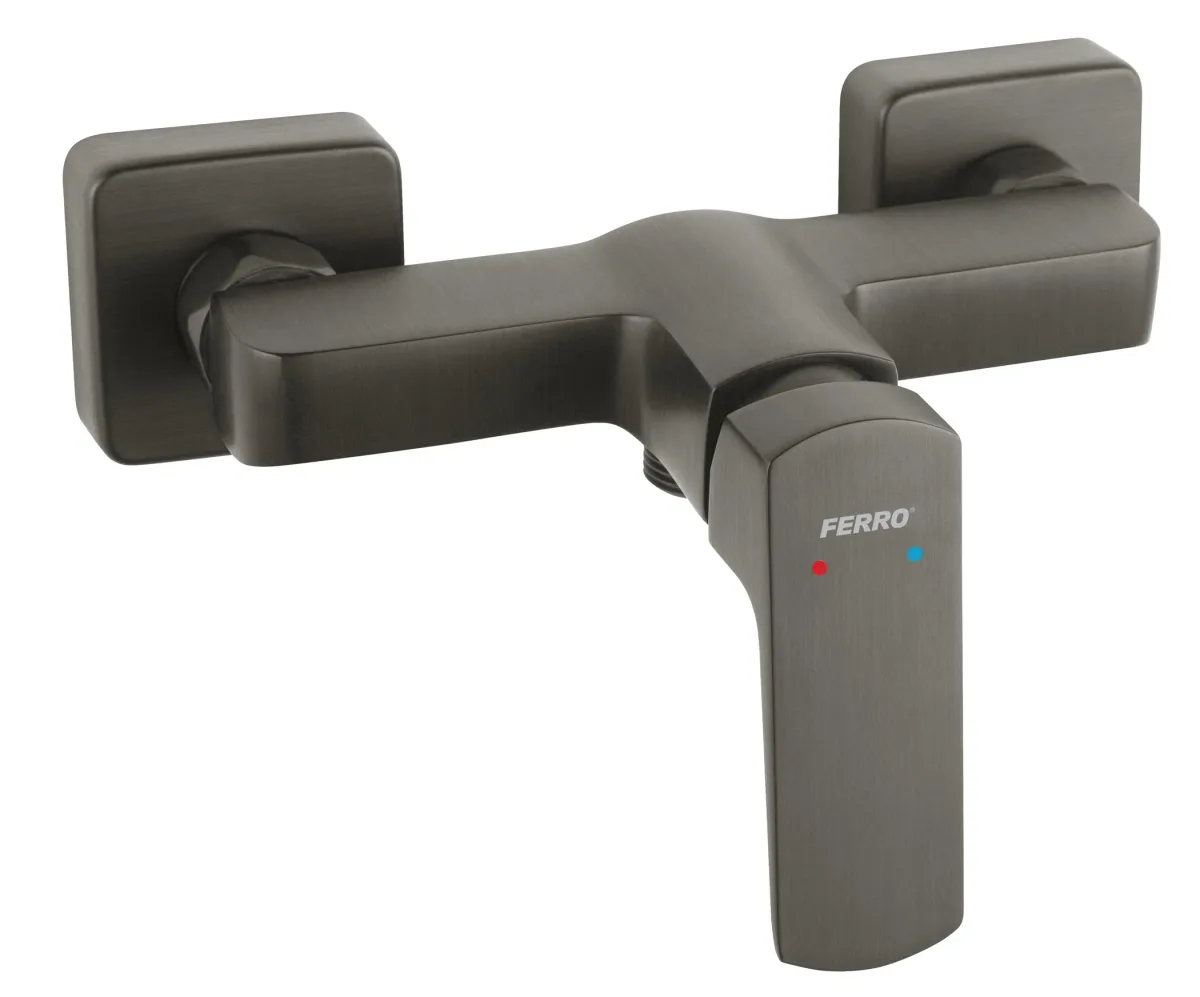 Змішувач для душу gun metal Vitto Verdeline, Ferro