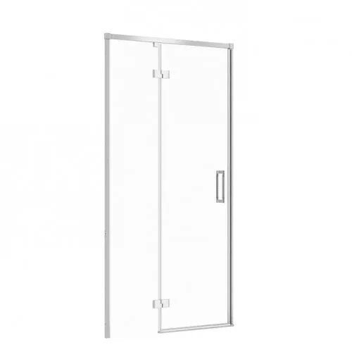 Двері душової кабіни Larga L розпашні профіль, 100×195, Хром, Cersanit