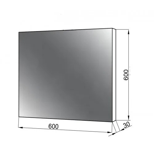 Дзеркало LED 600, Norway