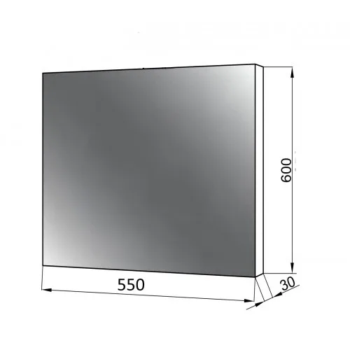 Дзеркало Light 550, Юввіс