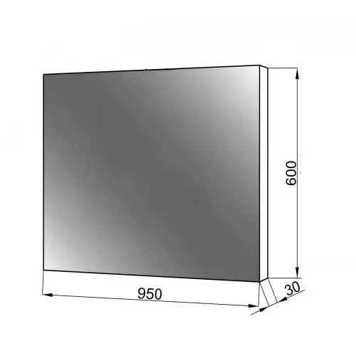 Дзеркало Light 950, Юввіс