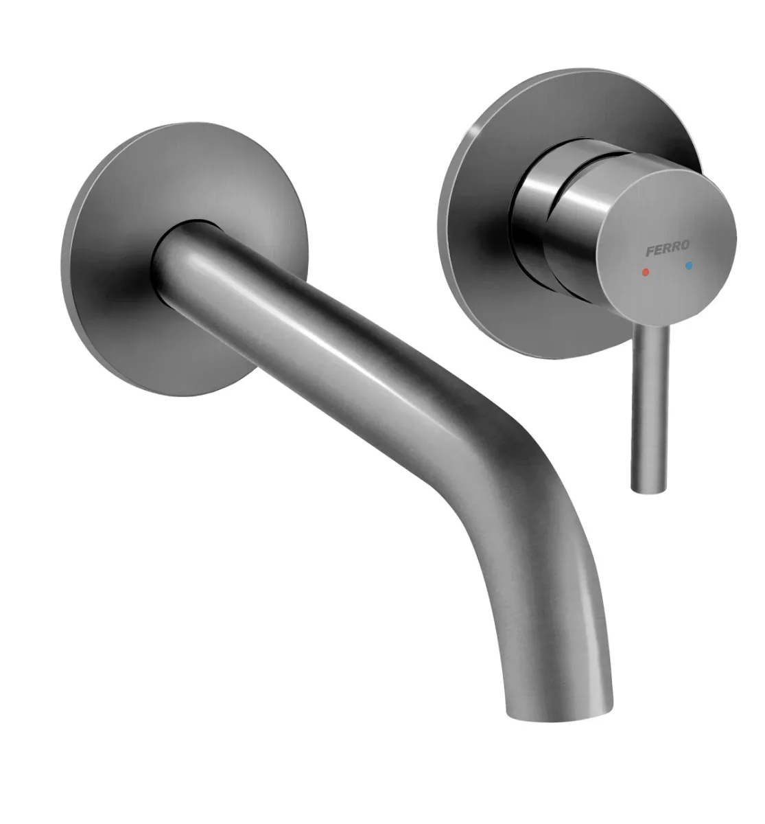 Змішувач для умивальника gun metal Ciriculus, Ferro