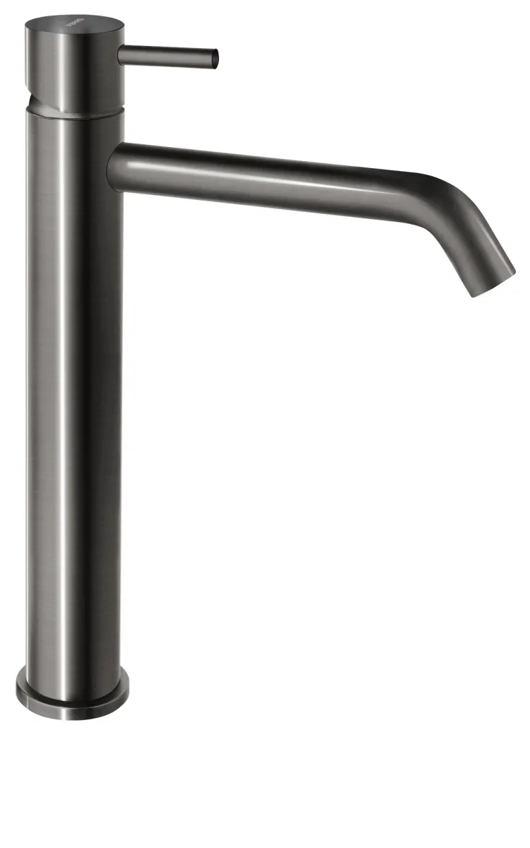 Змішувач для умивальника високий gun metal Ciriculus, Ferro