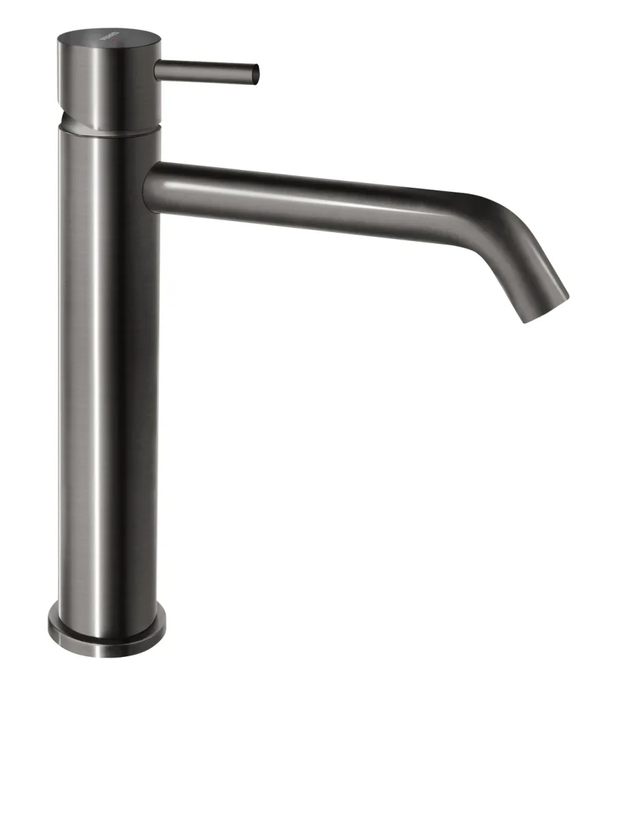 Змішувач для умивальника середній gun metal Ciriculus, Ferro