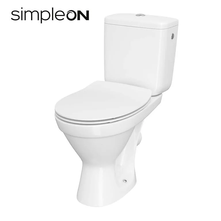 Компакт 699 Cersania II Simpleon 010 3/6 сидінням DELFI/MODUO Slim дуропластовим вільно, Cersanit