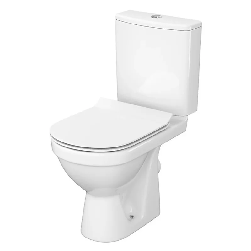 Компакт 781 Zip Simple ON 011 3/5 З дюропластовим сидінням Slim з плавним закриванням і функцією про, Cersanit