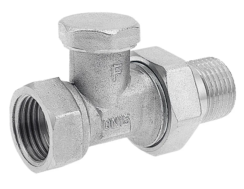 Кран радіаторний запорний прямий 1/2" ZP2Y, Ferro