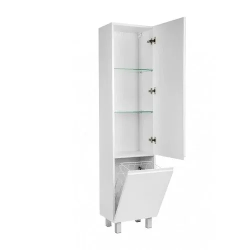 Пенал Terra 1600 R з корзиною, 1600×400×300, Білий, Norway
